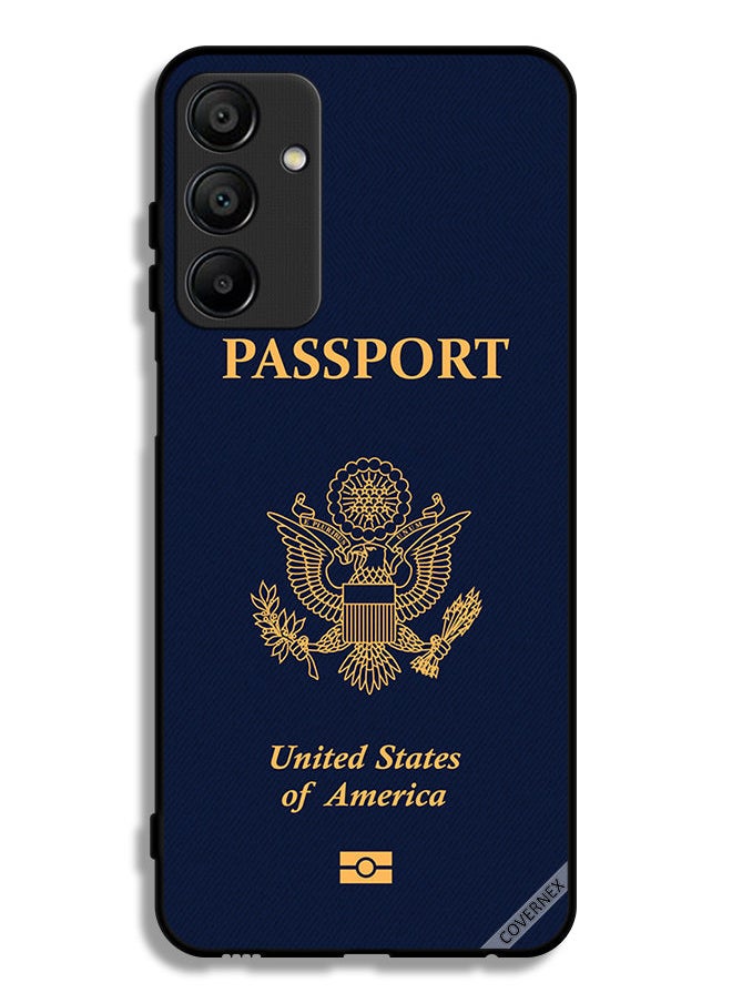 Covernex Samsung Galaxy A15 5G Protective Case Cover Usa Passport Pattern  - Image 1