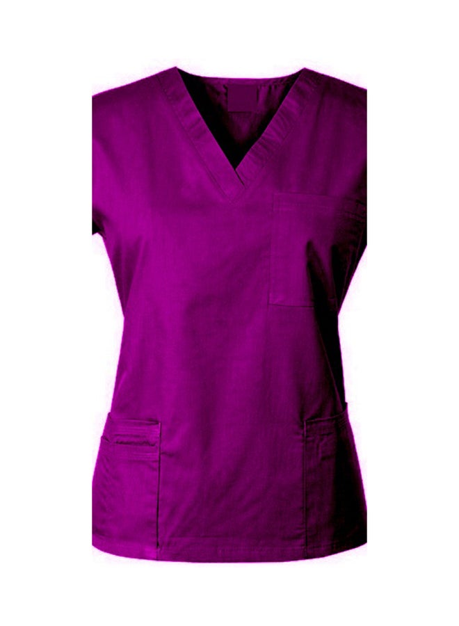 Veronica Medical Scrub Set Purple - Image 4