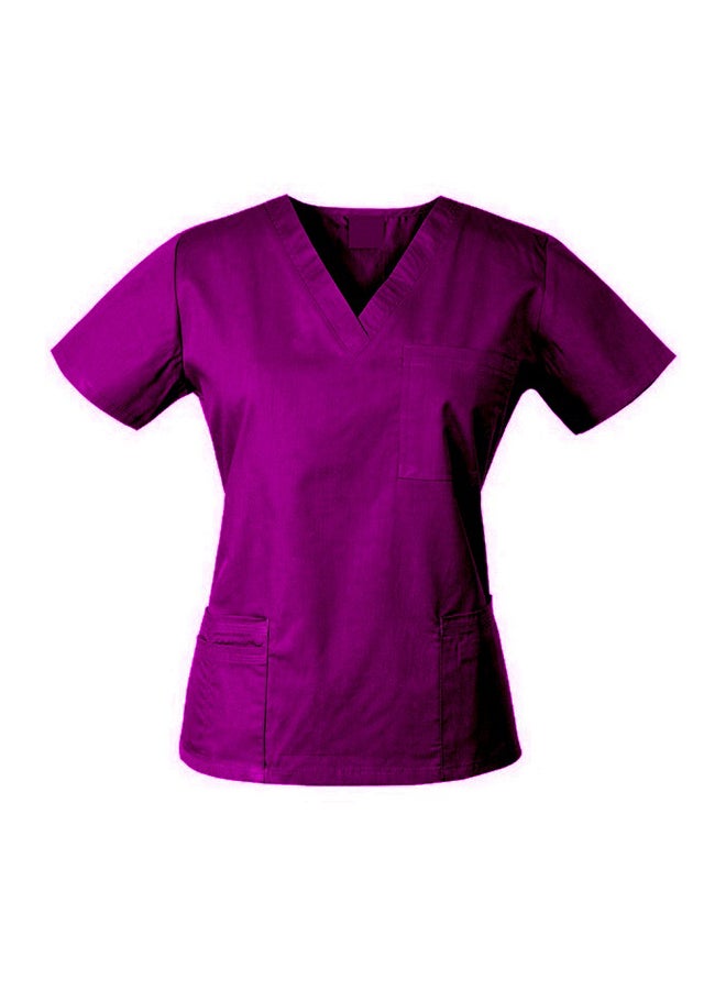 Veronica Medical Scrub Set Purple - Image 2
