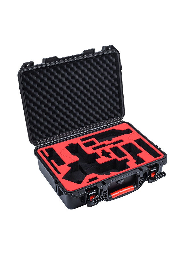 STARTRC Portable Storage Box Travel Hardshell Carrying Case with Top Carry Handle Shoulder Strap Shock-Proof Waterproof Replacement for DJI RS 4/ RS 4 Pro Gimbal Stabilizer  - Image 1