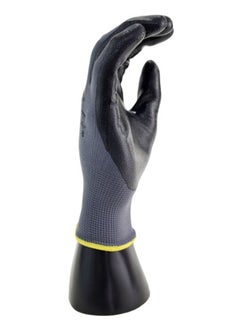 Ansell Ansell EDGE Nitrile Coated Polyester Glove (Pair) Black/Gray 48-128  - Image 4