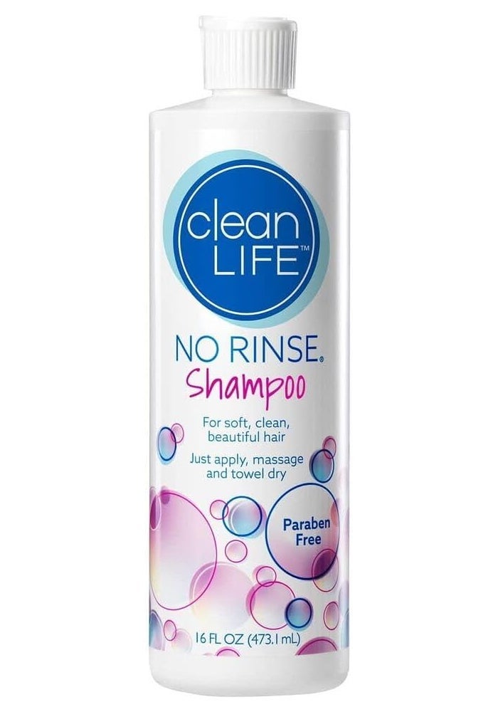 No Rinse Clean Life No Rinse Shampoo - 16 fl oz (Pack of 3) for Soft, Clean, and Beautiful Hair - Image 5