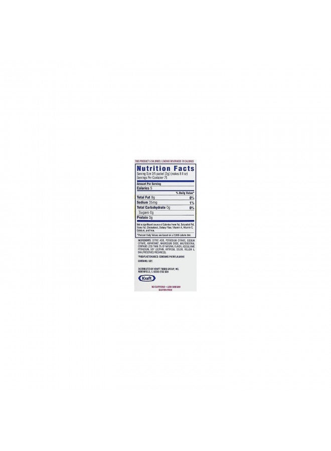 Crystal Light Crystal Light 79600 Flavored Drink Mix, Lemonade, 30 .17oz Packets/Box - Image 4
