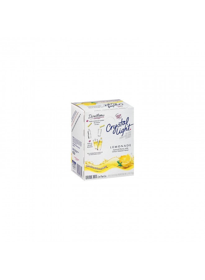 Crystal Light Crystal Light 79600 Flavored Drink Mix, Lemonade, 30 .17oz Packets/Box - Image 3