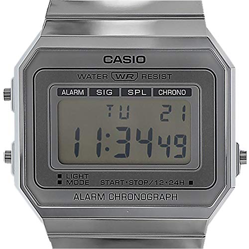CASIO G-Shock Casio Vintage A700WM-7AVT Silver One Size - Image 3