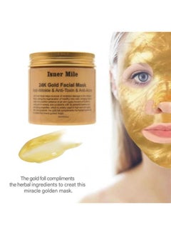 24K Gold Face Mask Collagen Anti - Ageing Moisture Wrinkle - Removing Blackheads Deep Cleansing - pzsku/Z47CCF65C3983C73186CEZ/45/_/1689046262/d2e429fd-9a58-4fdb-931a-8c3c0a82b628