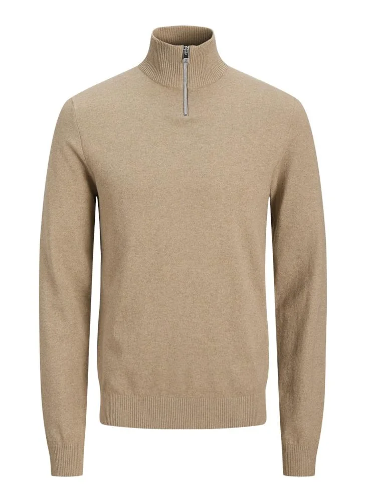 JJ Rebel Bcallum Knit Half Zip Sweater