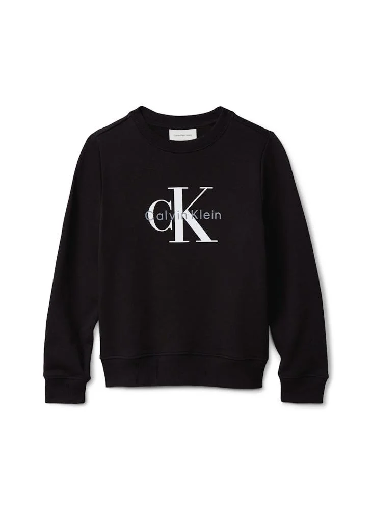 Calvin Klein Jeans Kids Graphic Crew Neck Sweatshirt