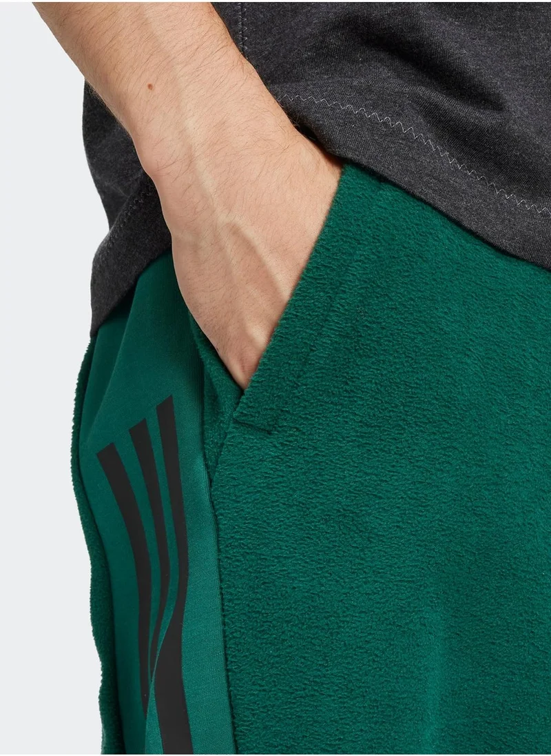 Adidas Future Icon 3 Stripe Polar Fleece Sweatpants