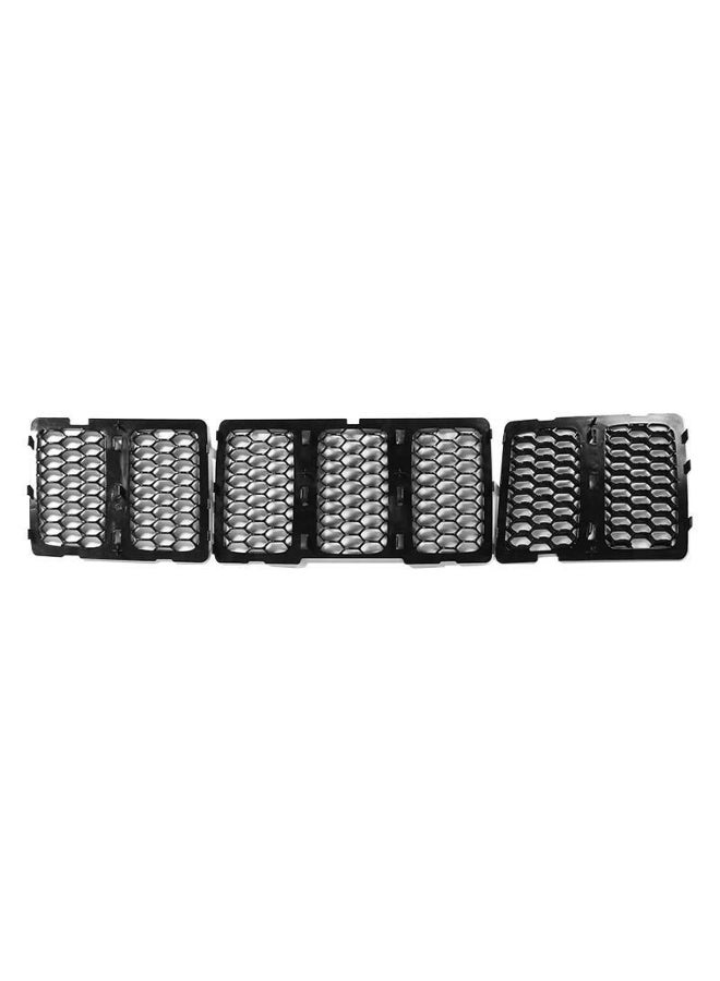 Generic ABS Car Grille Cover Decoration Stickers  For Jeep Grand Cherokee 2014-2016 Car Exterior Accessories 