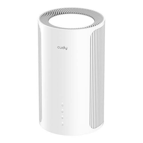 Cudy TriBand WiFi 7 BE11000 Whole Home Mesh System 6Stream 10 Gbps 4 25G Ports MUMIMO MultiVPN Cudy APP Smart Internal Antennas M11000 1Pack - Image 1