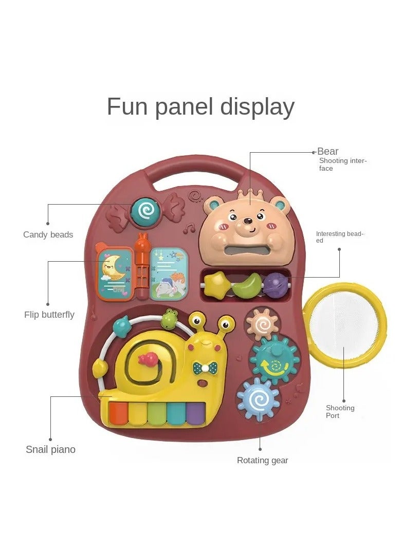 3 in 1 walker for baby,push Walker for Babies withMusic,shape sorter&Montessori,Entertainment Table Kids Early Educational ActivityCenter Baby Push Walkers for Boys&Girls 6-24months - Image 5