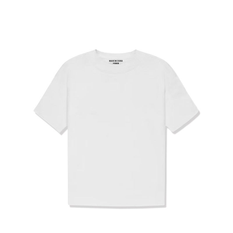 Boys' Smiley Short-Sleeved T-Shirt 2024 Style Zhongda Children'S Fashionable Brand Loose Top Half-Sleeved Fashionable Cool T-Shirt - Image 1