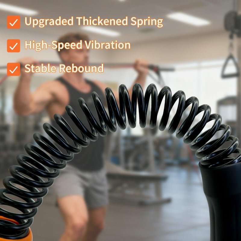 AESTLL Ropeless Battle Ropes Weighted â€” 2 Pack Portable Cordless Battle Ropes for HIIT & Cardio Full-Body Workout Tool with Non-Slip Spiral Handles, Travel-Friendly Home Gym Equipment for Women & Men - Image 3
