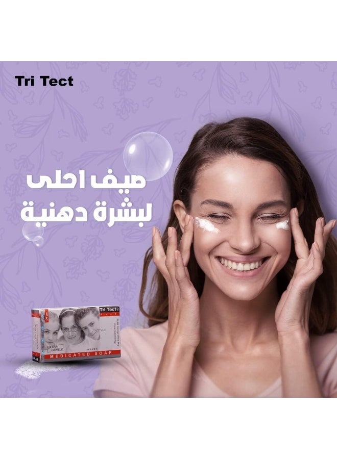 ماكرو صابون تري تيكت، صابون طبي لطيف للغاية لعلاج حب الشباب، 100 غرام - Image 4