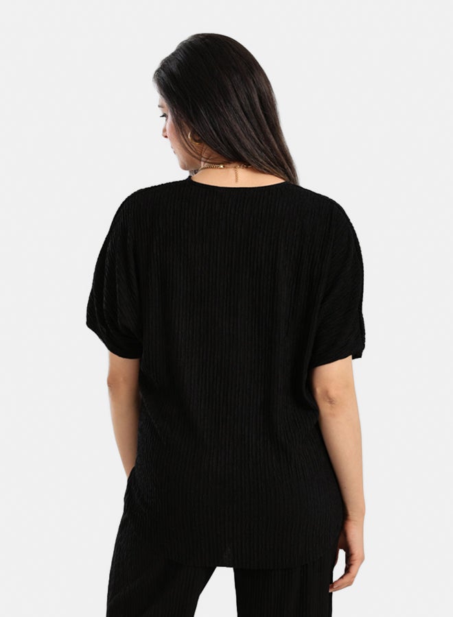 Carina Ribbed Lounge Blouse - Image 3