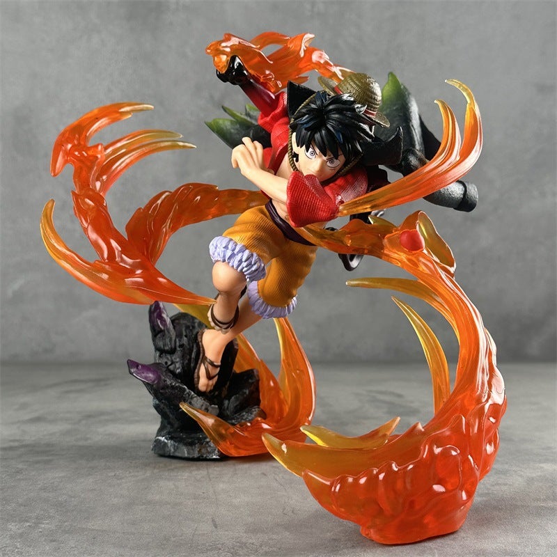 One Piece Luffy Gear 5 GK Anime Figure Statue - Image 3