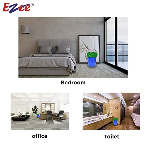 Ezee Bio-degradable Small Garbage Bags/Trash Bags/Dustbin Bags (17 X 19 Inches) Pack of 5 (150 Pieces) 30 Pcs Each Pack - Image 4