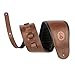 Levy's Levys Leathers Signature Legacy Series 45 ExtraLong Garment Leather Guitar Strap Brown MSS24XLBRN - Image 2