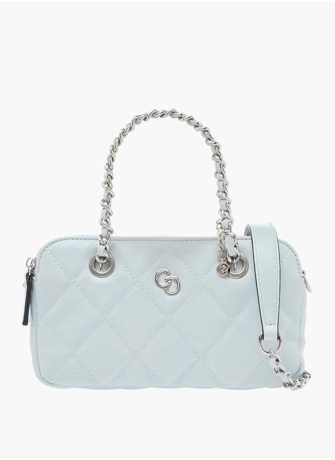 Celeste Women Quilted Crossbody Bag with Detachable Chain Strap and Handles  - Image 1