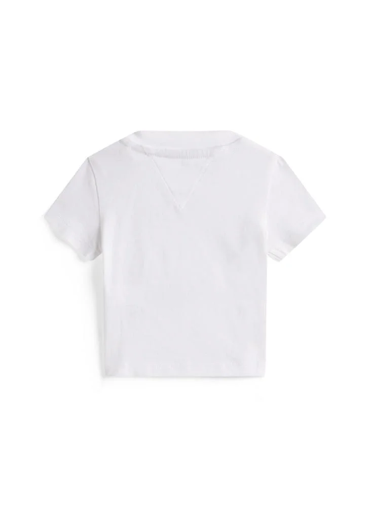 TOMMY HILFIGER Kids Logo Crew Neck T-Shirt