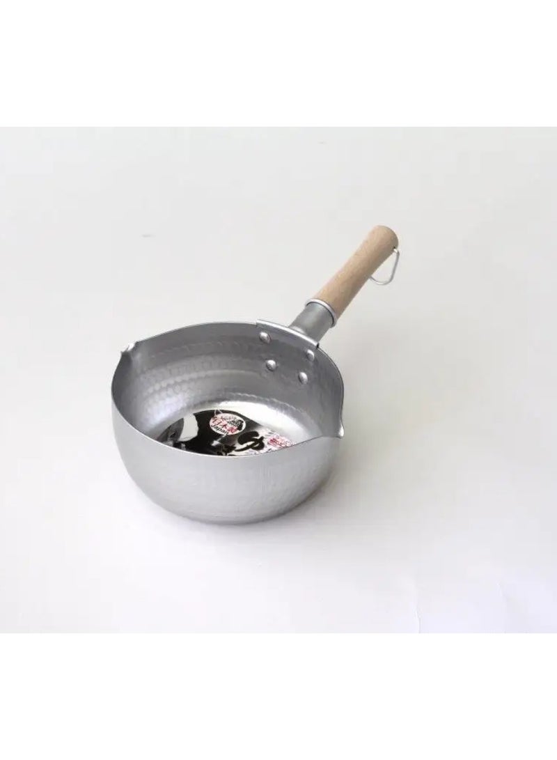 Aluminum Saucepan with Wooden Handle, Tea Pan, Rice Pan, Sauce Pan, Milk Pan, Coffee Pan (20cm)  - Image 2