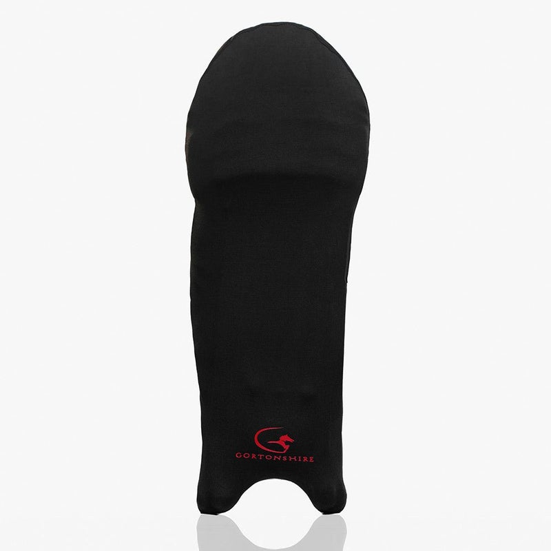 Gortonshire وسادات كريكيت غورتونشاير بألوان جلدية - أسود - Image 2