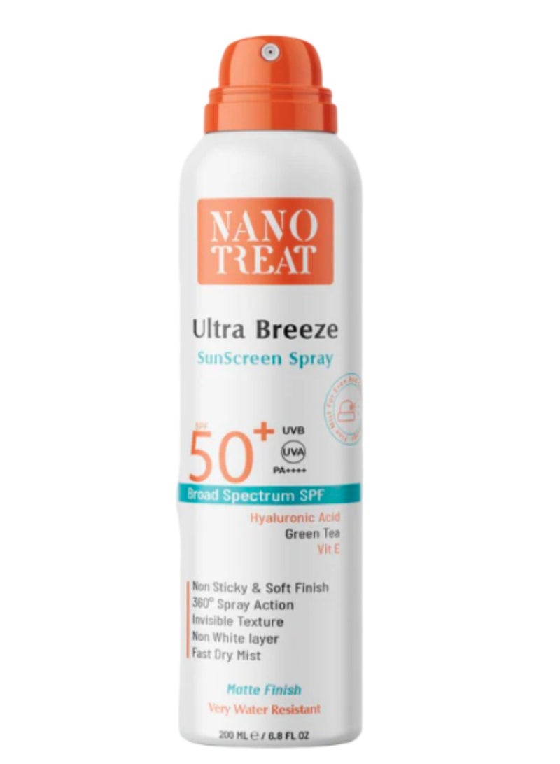 نانوتريت صن سكرين سبراي 200 مل