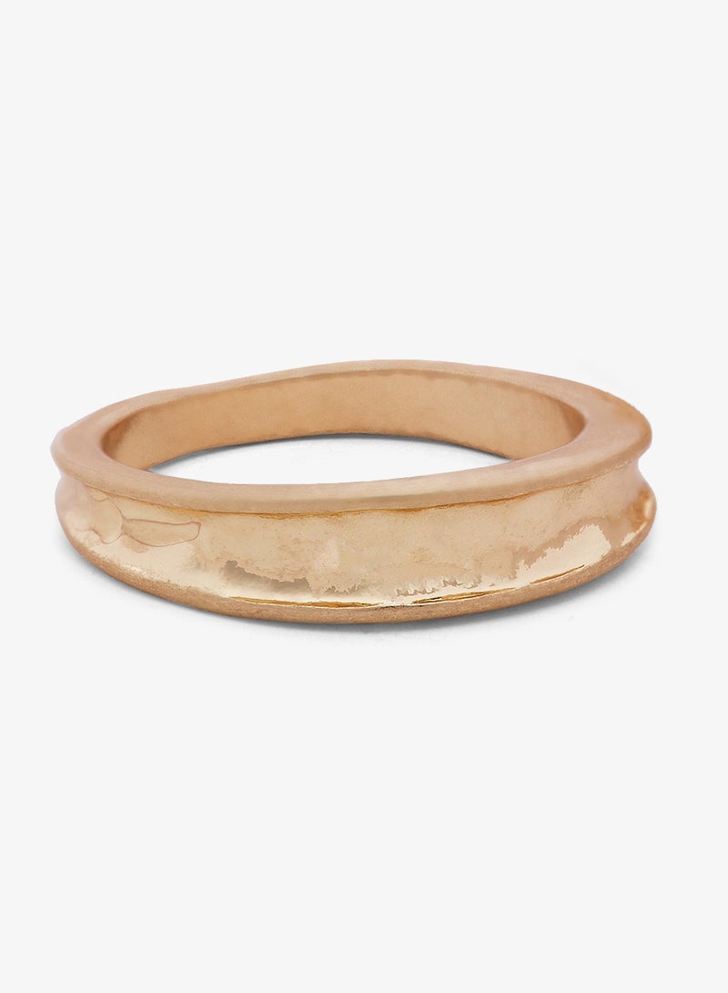 Ginger Chunky Gold Ring - Image 2