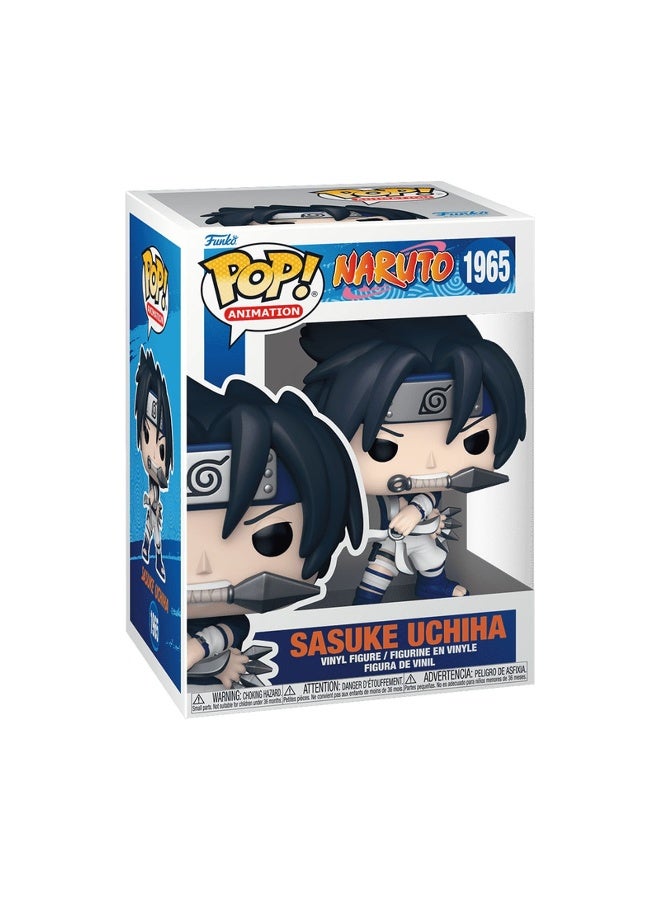 Funko Pop! Animation Naruto Shippuden Sasuke Uchiha Vinyl Figure (10.7 Cm) - Image 1