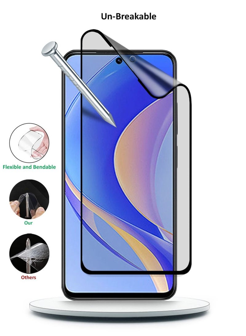 Techie واقي شاشة سيراميكي غير لامع من Techie Privacy لهاتف Huawei Nova Y90 - Image 2