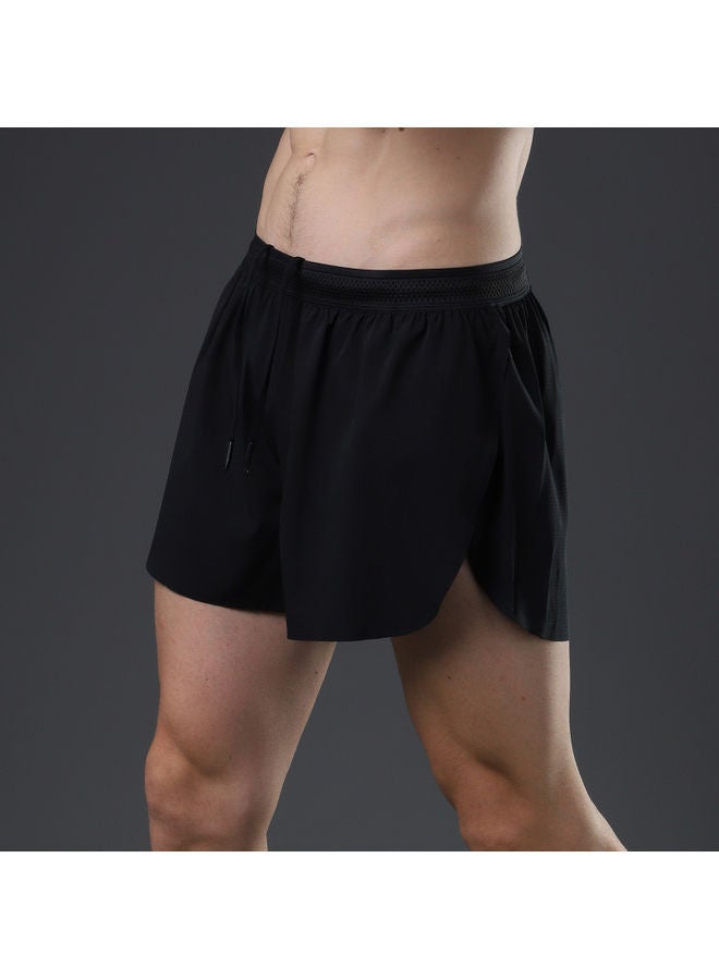 NIBEMINENT 2 in 1 Athletic Zipper Pocket Dry Shorts 2XL 17.00 X 3.00 16.00cm - Image 2