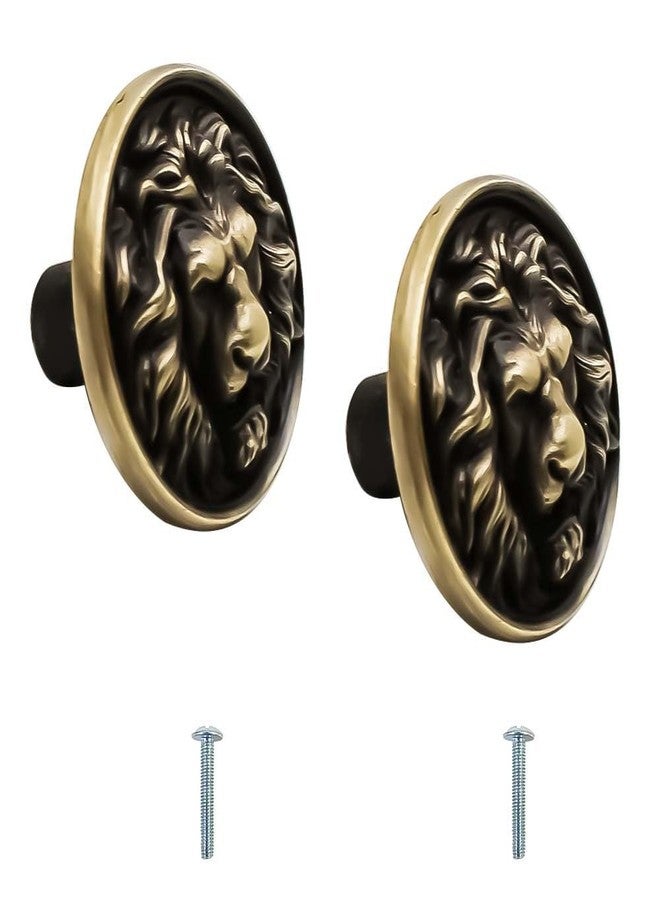 HYDERON Antique Knob for Drawers and Cabinets - Versatile Solution for Home, Kitchen, Office, and Hotel (Model S-164) (2 Piece) - Image 1