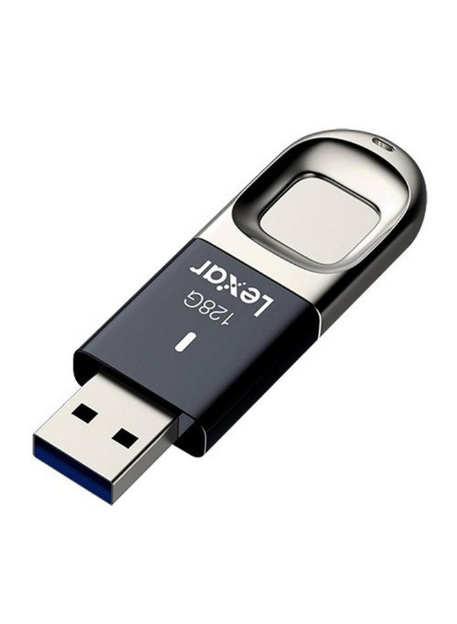 ليكسار فلاش درايف جامب درايف بمنفذ USB 3.0، وبصمة الإصبع. 128 GB - Image 2