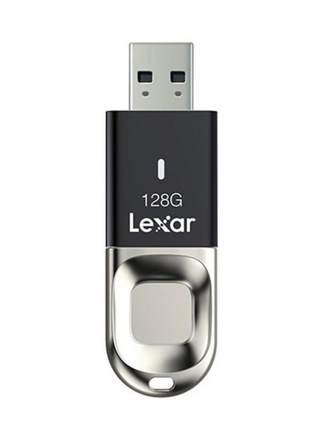 ليكسار فلاش درايف جامب درايف بمنفذ USB 3.0، وبصمة الإصبع. 128 GB - Image 1