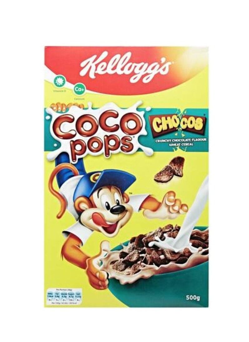 Kelloggs - Kellogg's Coco Pops Chocos Cereal 500g - Image 1