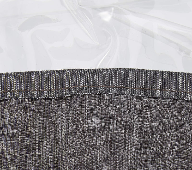 Peg Perego Primo Viaggio Rain Cover â€“ Accessory - Approved for Use with Any Peg Perego Primo Viaggio Infant Car Seats - Clear with Light Grey - Image 4