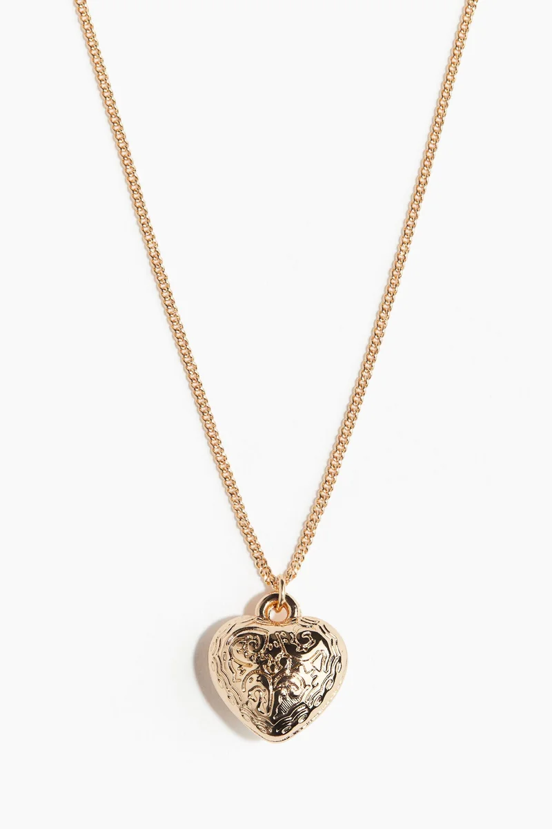 H&M Heart-pendant necklace