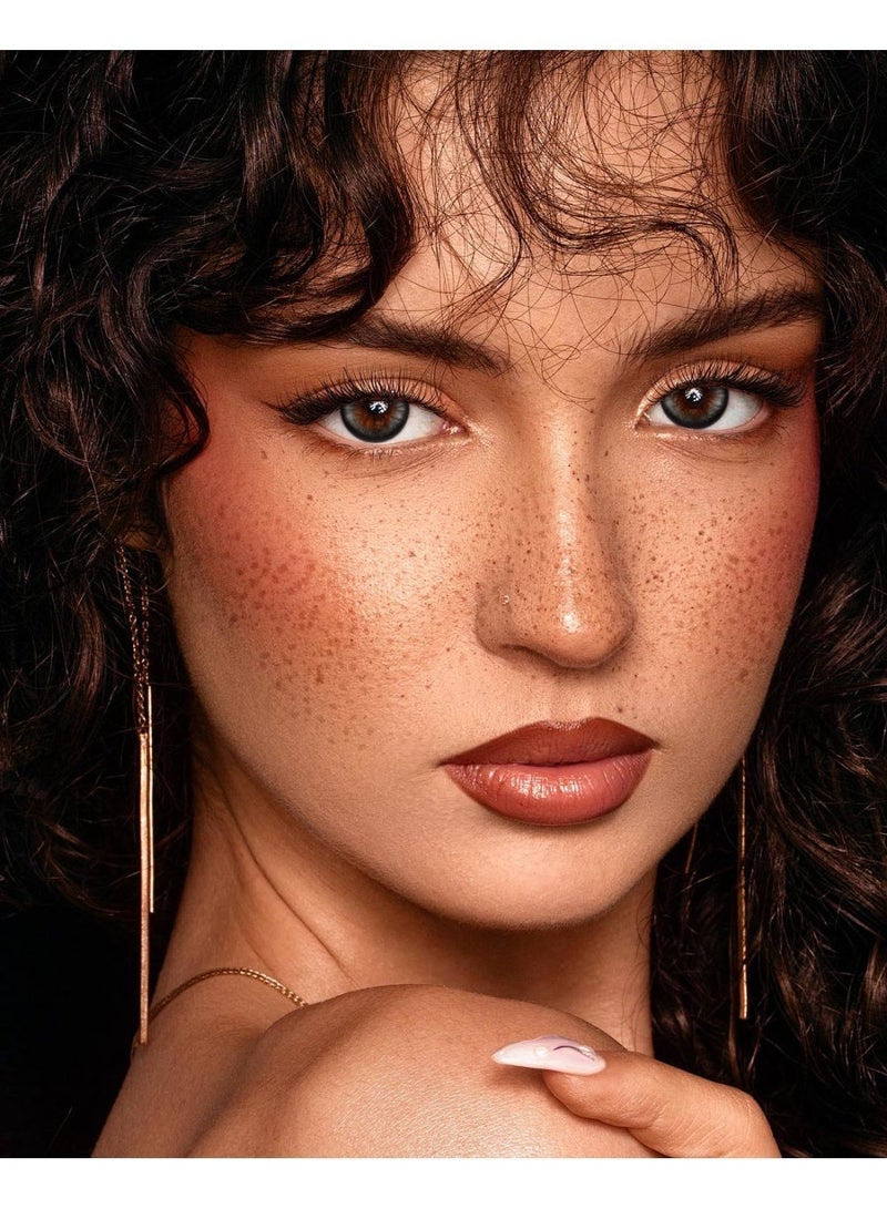 يواي عدسات لاصقة ملونة UYAAI لاتيه قطر 14.50 مم قابلة للاستخدام لمدة سنة للارتداء اليومي - Image 5