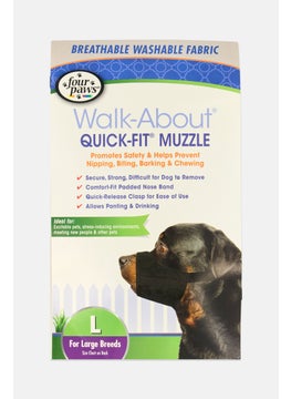 four paws Quick Fit Muzzle,  Black  - Image 1