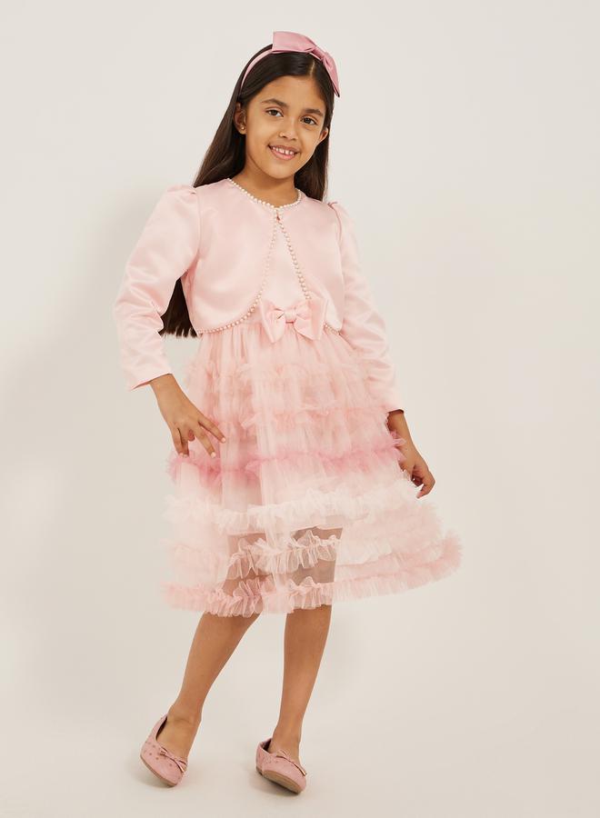Styli Ruffled Tulle Layer Dress  - Image 1