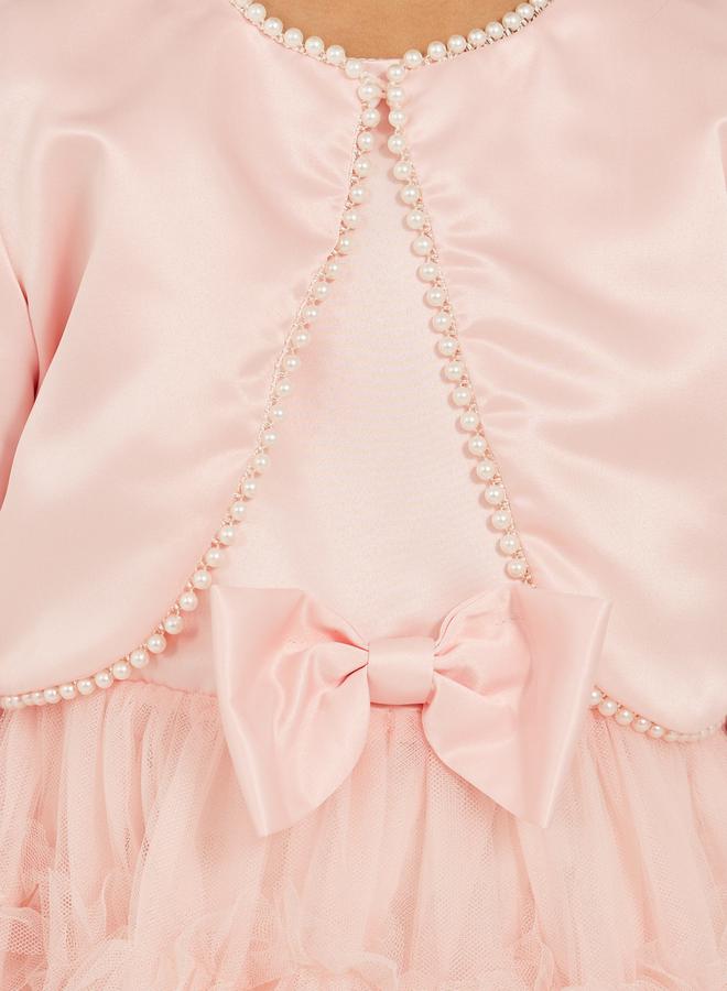 Styli Ruffled Tulle Layer Dress  - Image 3