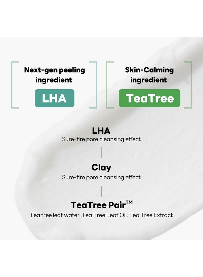 MEDIHEAL Teatree Pore Whip Cleanser Special Set (6.76 Fl Oz + 1.69 Fl Oz) Fresh And Revitalized Complexion Pore Cleanser With Lha & Kaolin - Image 3