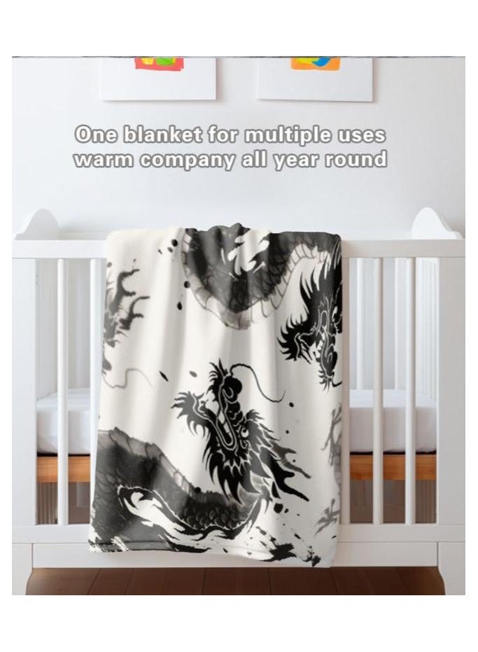 عام بطانية رقيقة من الفانيلا الكرتونية للأطفال أو الطلاب (دافئة ومريحة ومناسبة للنوم والألعاب) 100 سم * 150 سم - Image 4