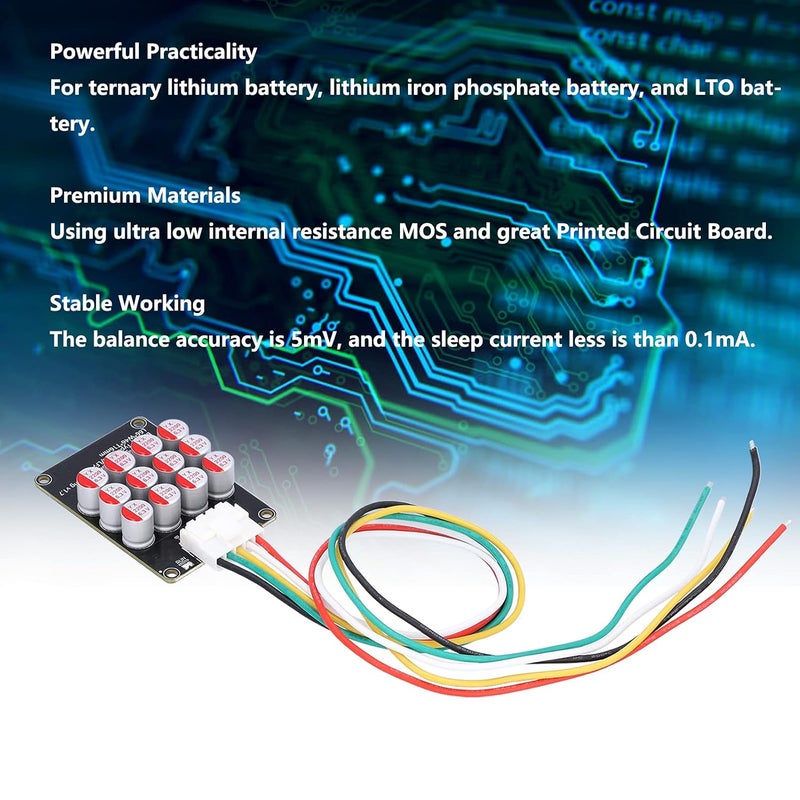 موازن بطارية 4S معادل نشط منخفض الطاقة PCB لمحولات الطاقة الثلاثية - Image 5