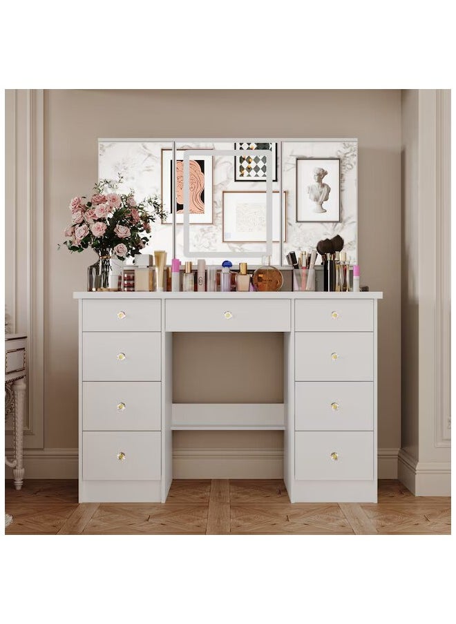 Malazhouse - Modern Makeup Vanity – MZKV002 - Image 1