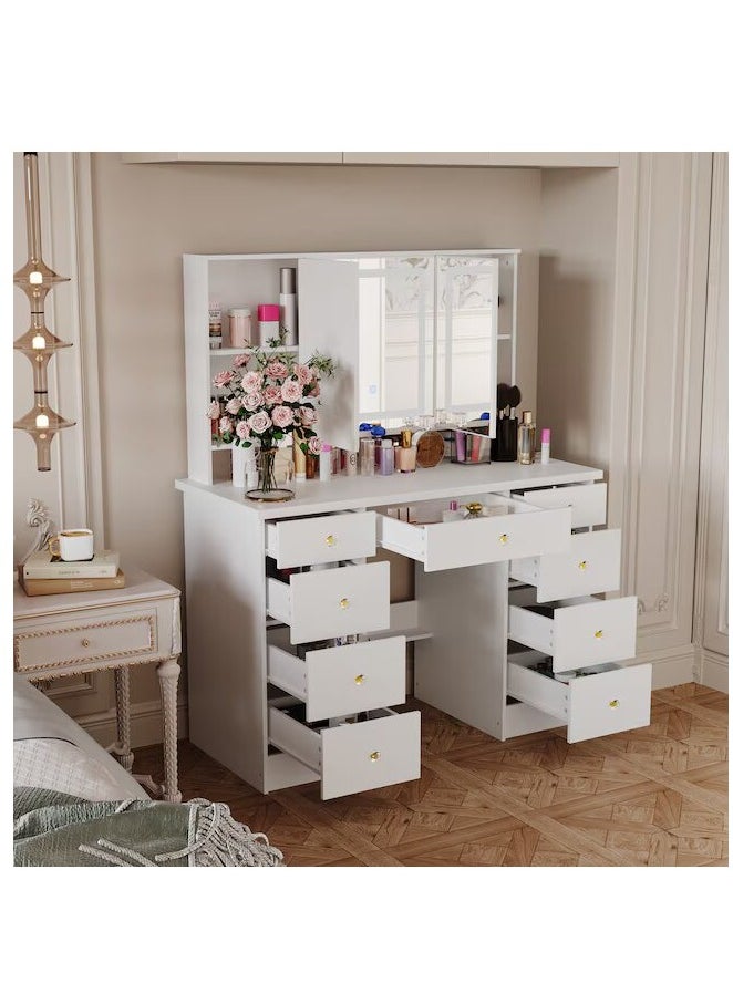 Malazhouse - Modern Makeup Vanity – MZKV002 - Image 1