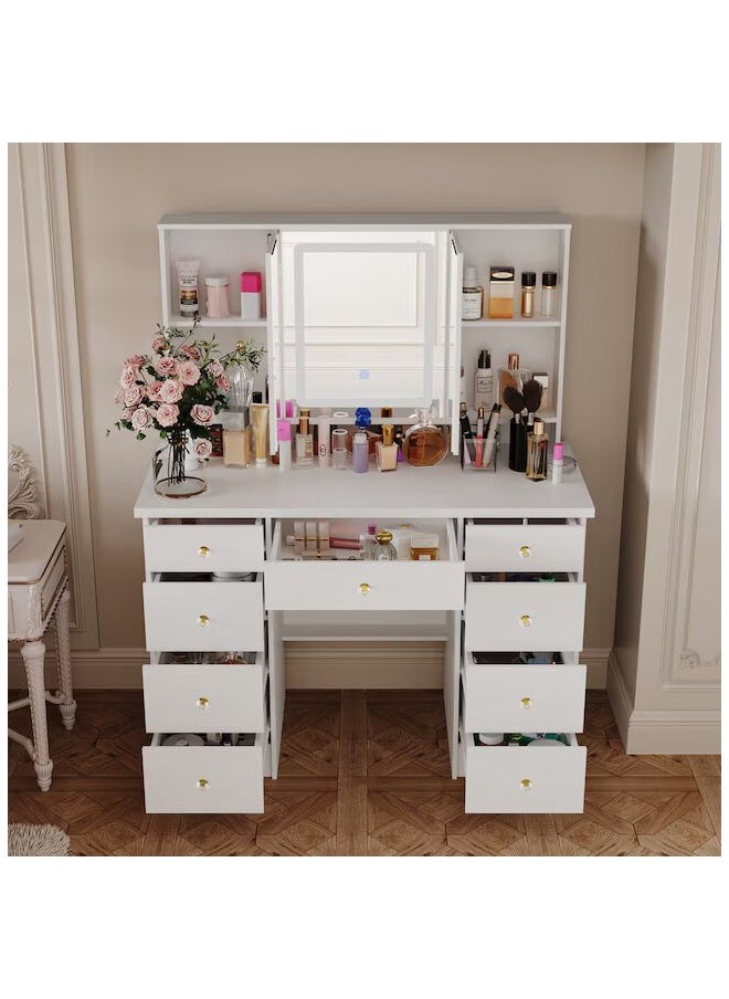 Malazhouse - Modern Makeup Vanity – MZKV002 - Image 1