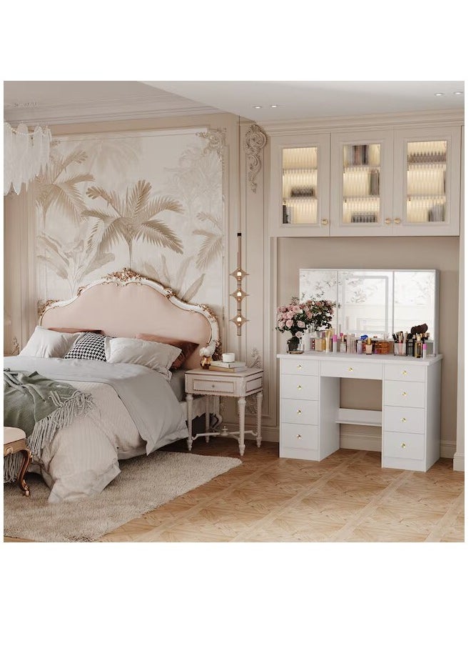Malazhouse - Modern Makeup Vanity – MZKV002 - Image 1