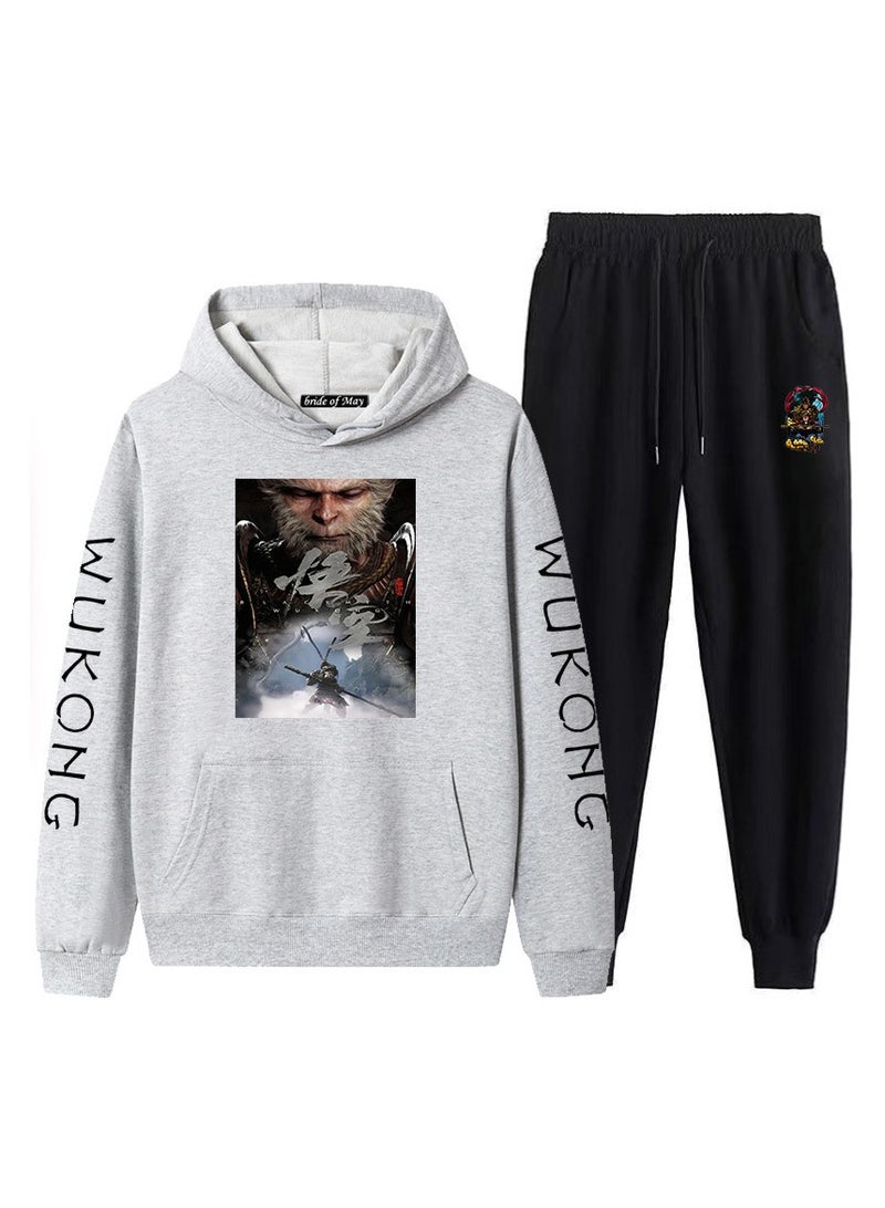 MQD Black Myth Wukong Hoodie Pants Set 